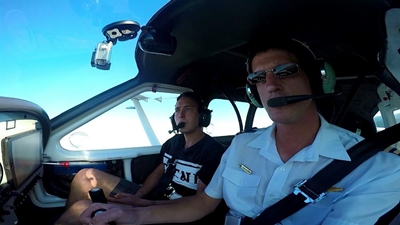 Local pilot lands on N2